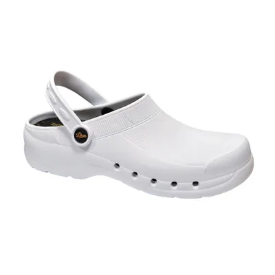 2 PIJAMAS SANITARIOS CUELLO MAO + ZUECO BLANCO SANITARIO 