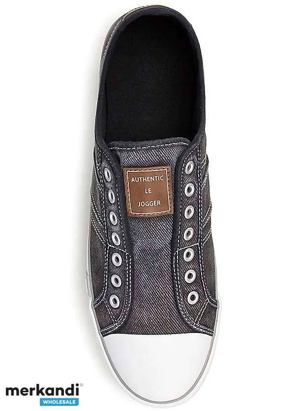 2.60 € Por par, Stock: Zapatillas de hombre, stock restante, vajilla A, karton mixto, STOCK RESTANTE, mujer, hombre, zapatos de 