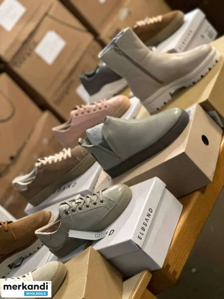 6,50€ por par, mezcla de zapatos de marca europea, mezcla de diferentes modelos y tallas para mujer y hombre, cartón mixto, merc