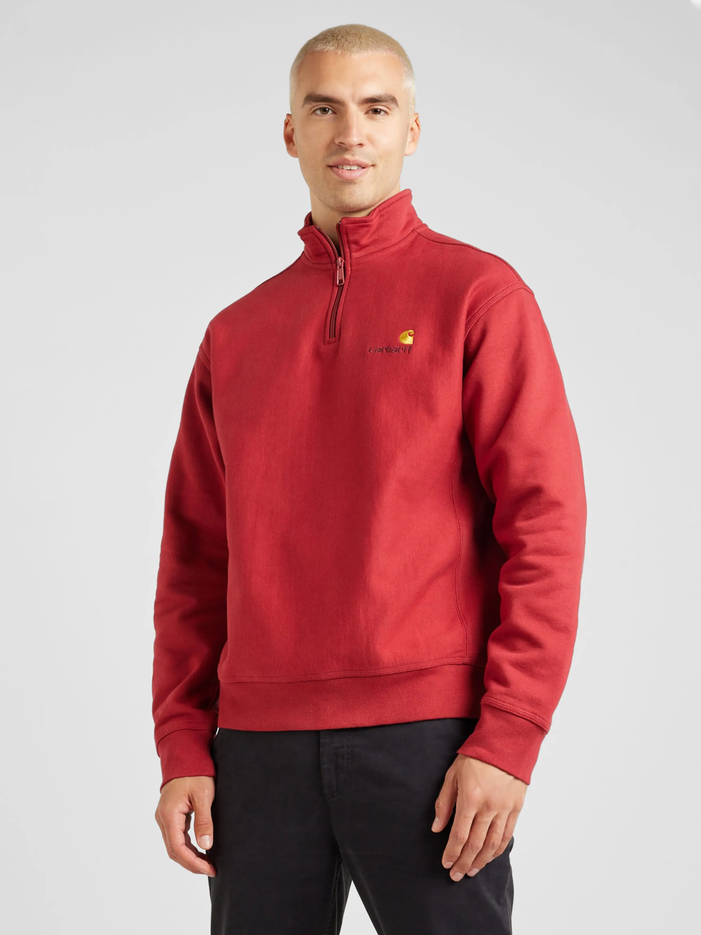 Ajuste regular Sudadera Carhartt WIP en Rojo