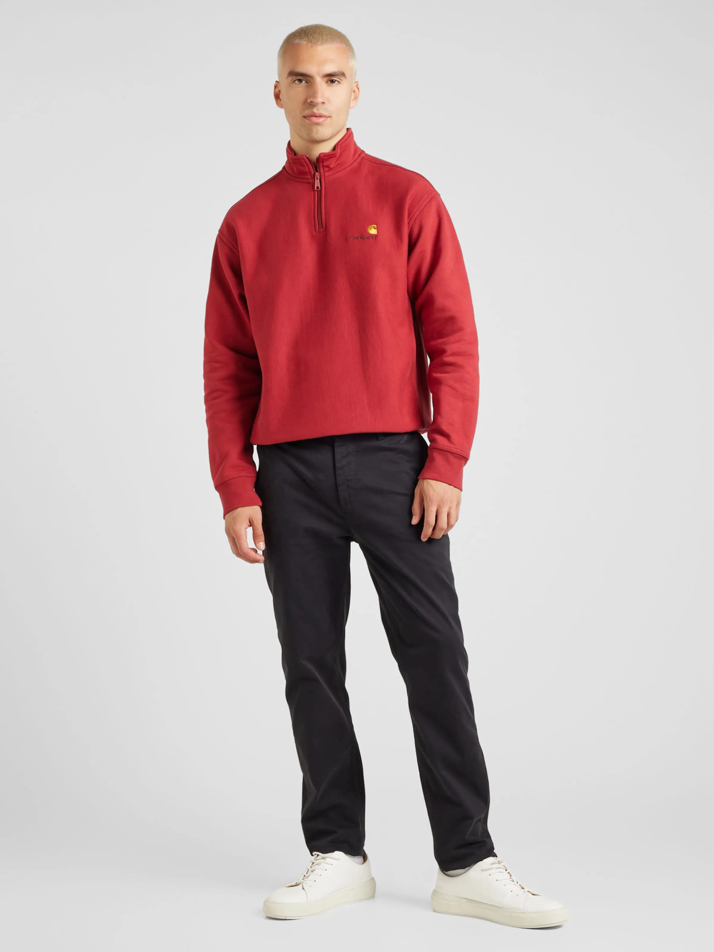 Ajuste regular Sudadera Carhartt WIP en Rojo