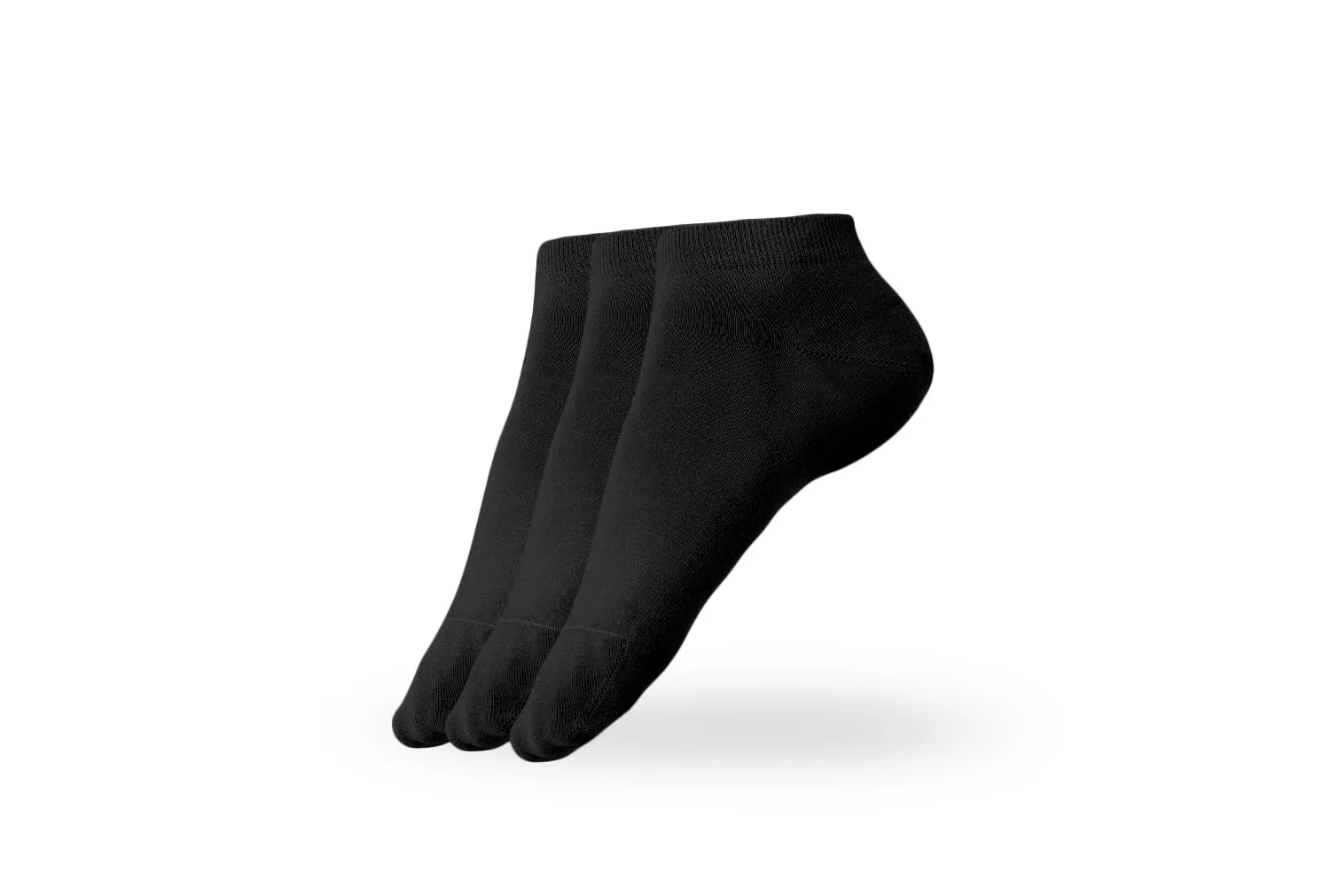 BAREFOOT CALCETINES  LOWCUT  ESSENTIALS  BLACK  3 PACK