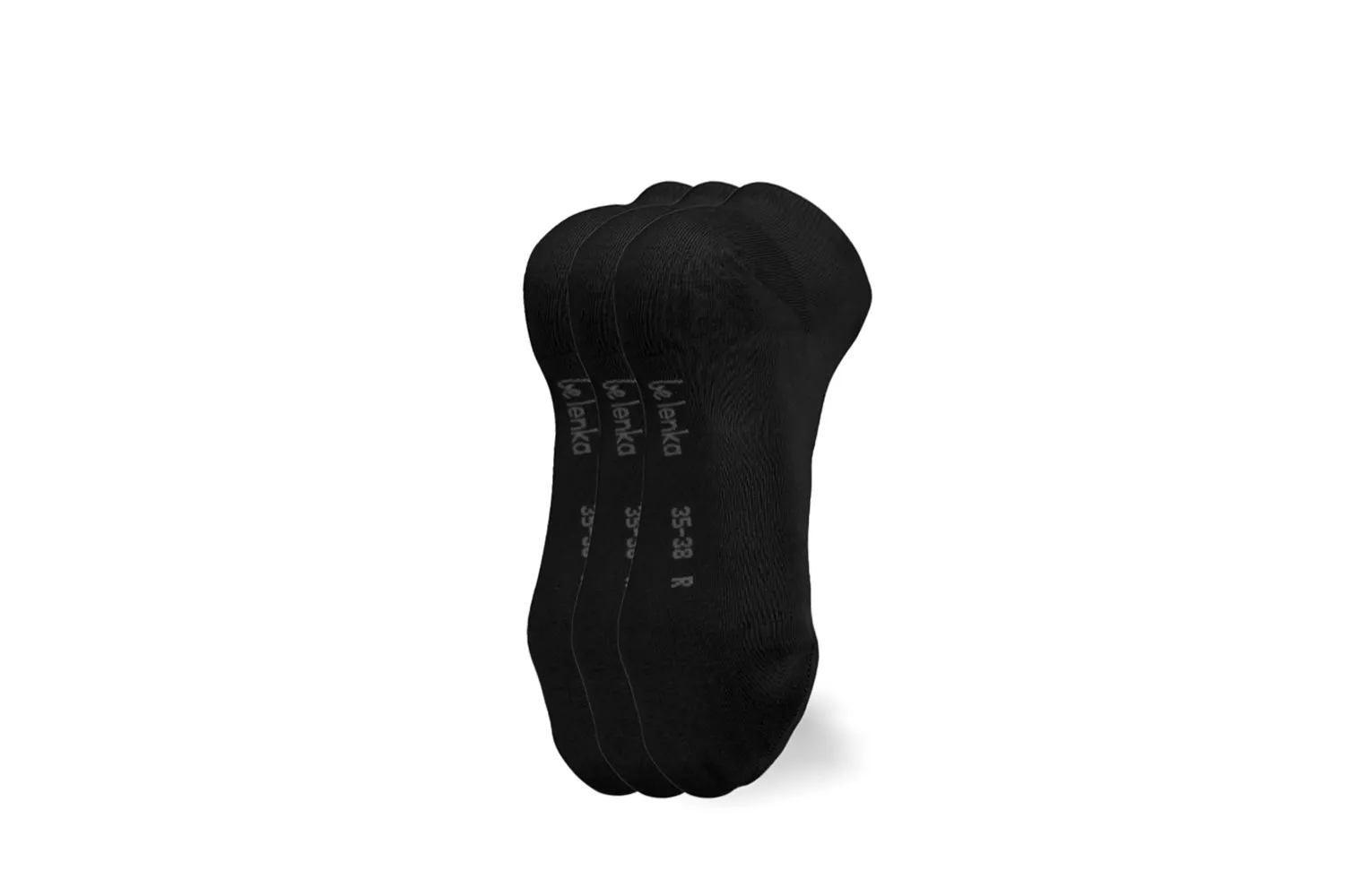 BAREFOOT CALCETINES  LOWCUT  ESSENTIALS  BLACK  3 PACK