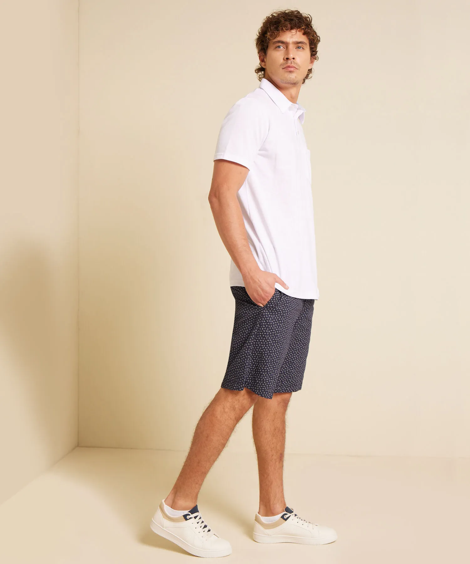 BERMUDA PARA HOMBRE ESTAMPADO