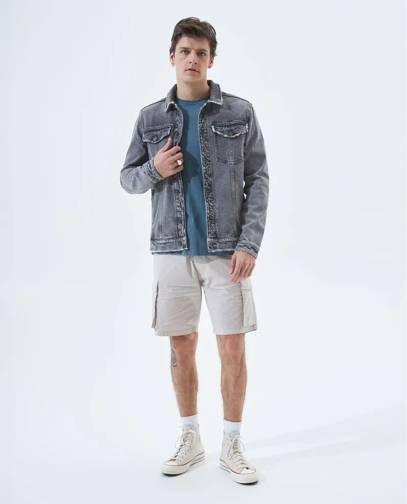 Bermuda tipo cargo para hombre
