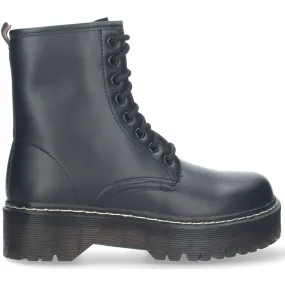Bota estilo militar para mujer