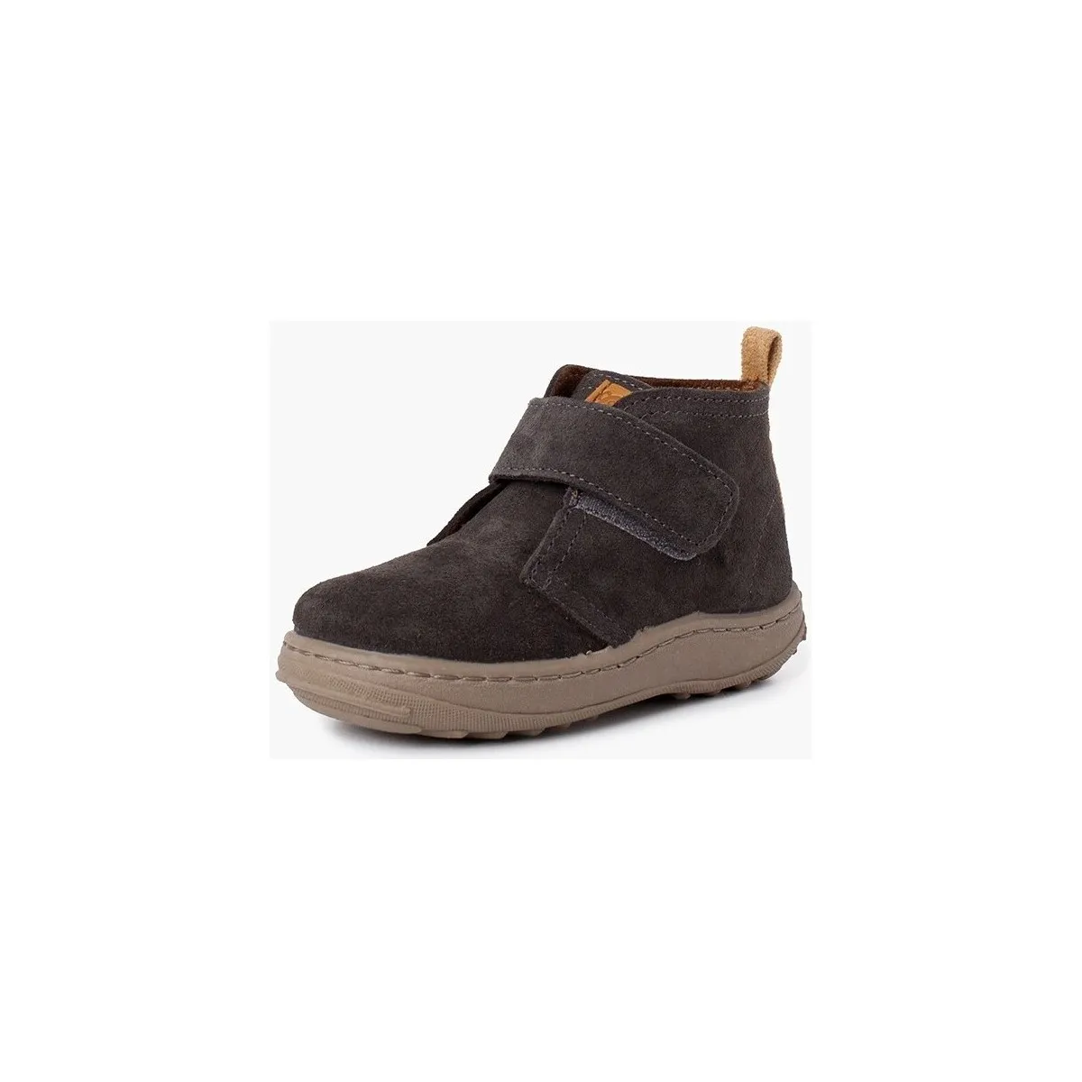 botas serraje niños suela sport tira adherente