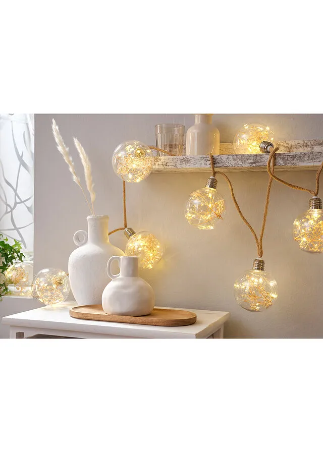 CADENAS DE LUCES LED TRANSPARENTECRUDO