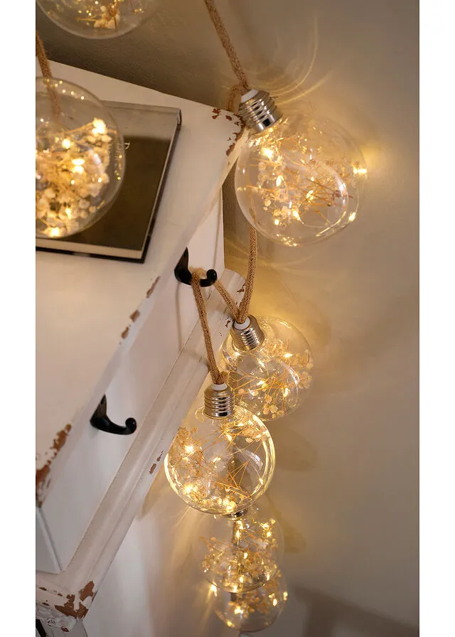 CADENAS DE LUCES LED TRANSPARENTECRUDO