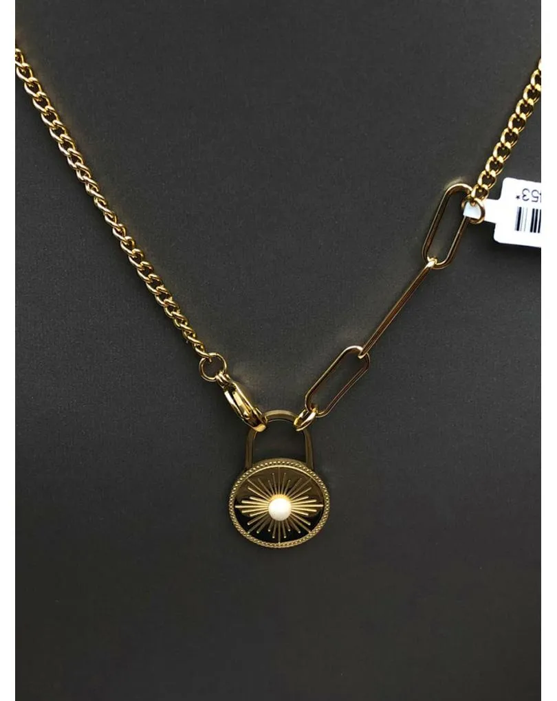 CADENAS MUJER DORADAS ACERO Y COLGANTES ORIGINALES