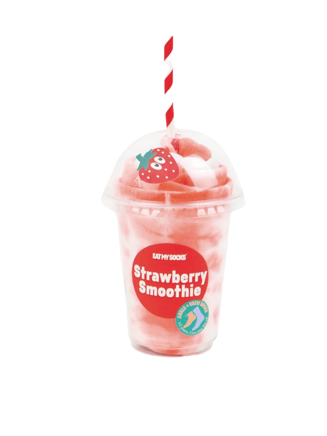 Calcetines Eat My Socks Strawberry Smoothie 2 Pares