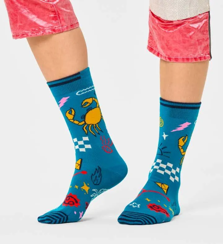 Calcetines Happy Socks Signo del Zodiaco Cáncer