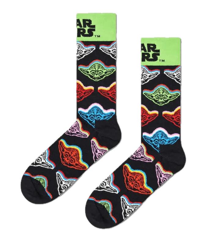 Calcetines Happy Socks Star Wars™️ Yoda Crew