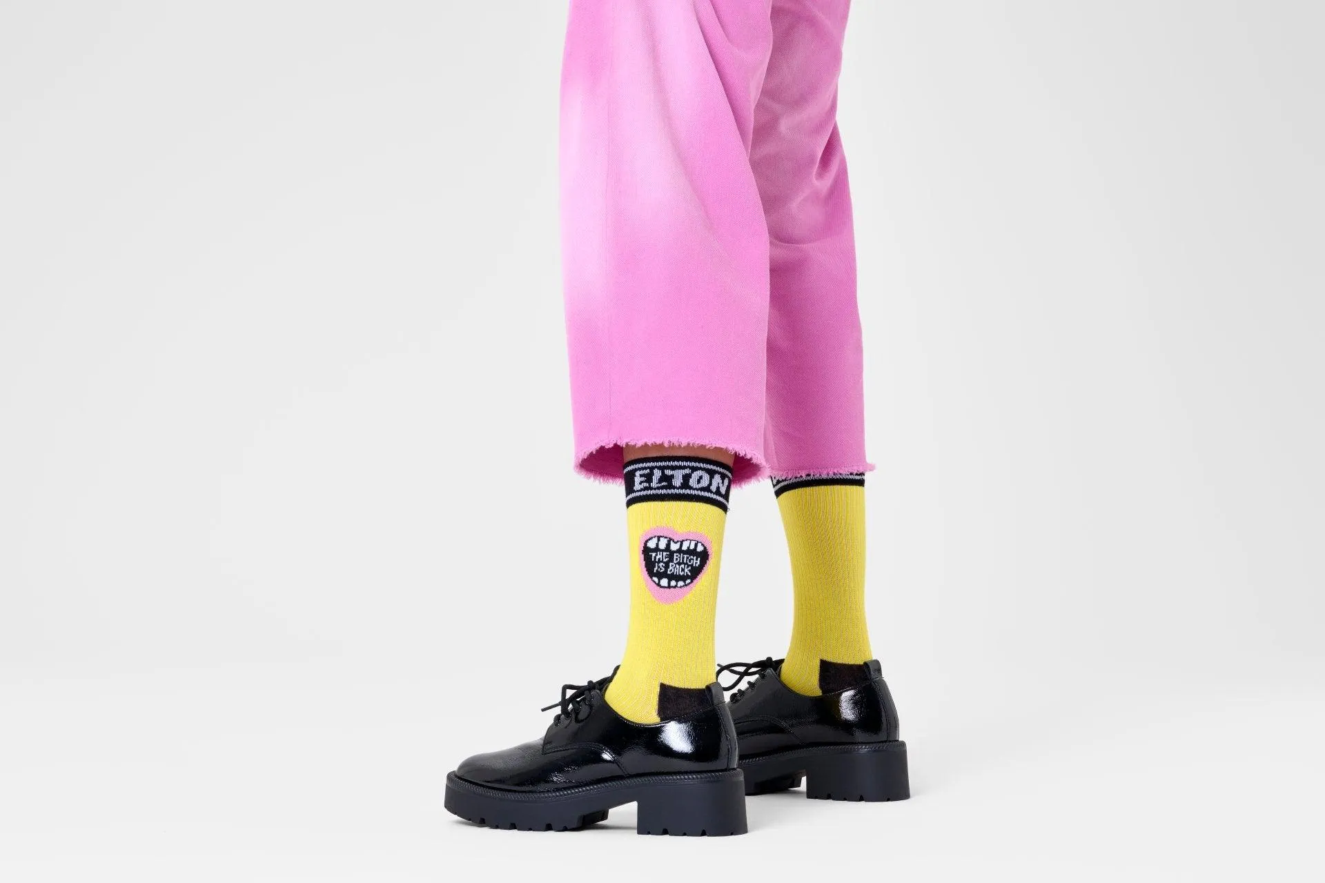 Calcetines Happy Socks x Elton John The Bitch Is Back