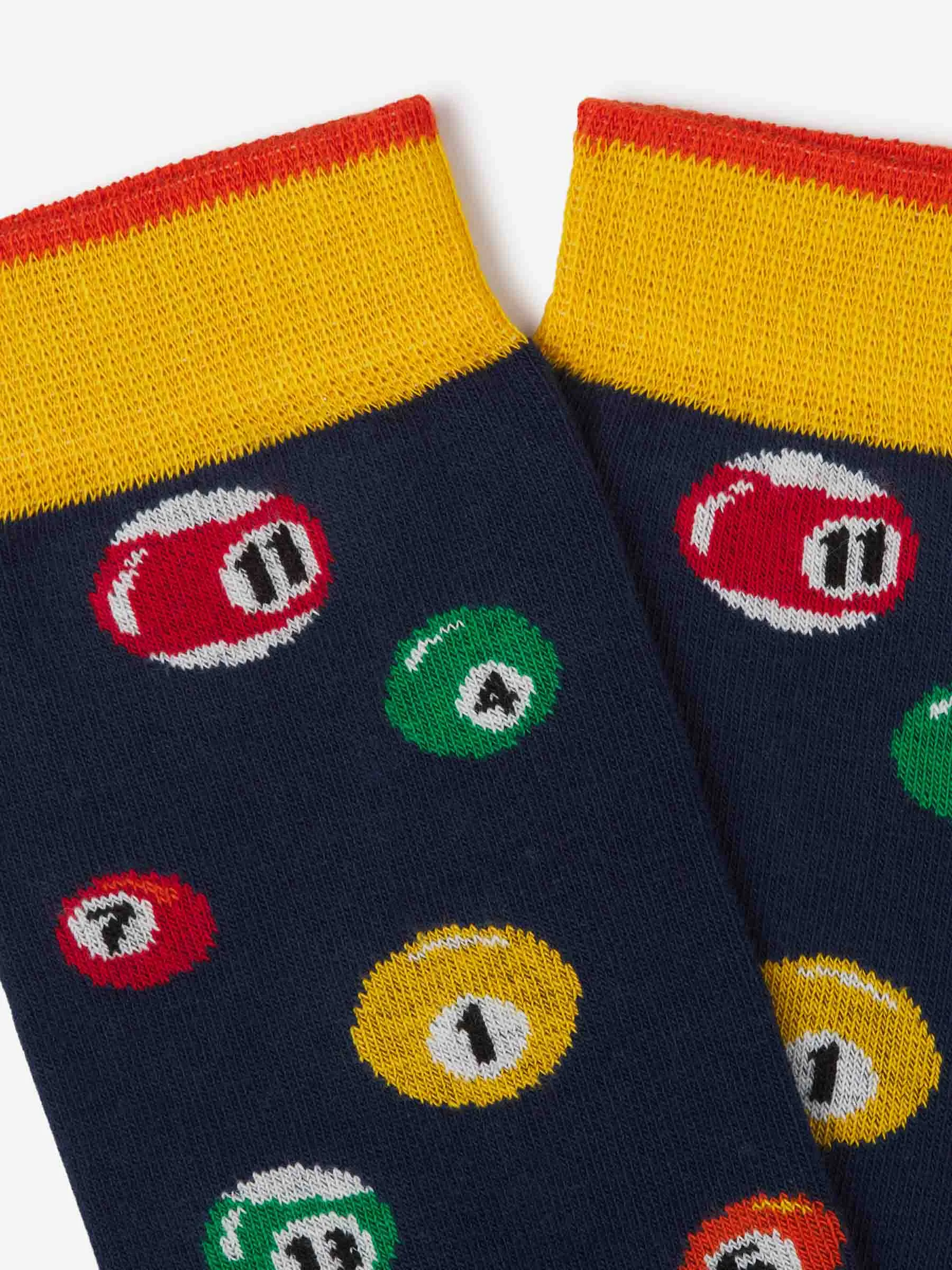 Calcetines Tricolor Canalé