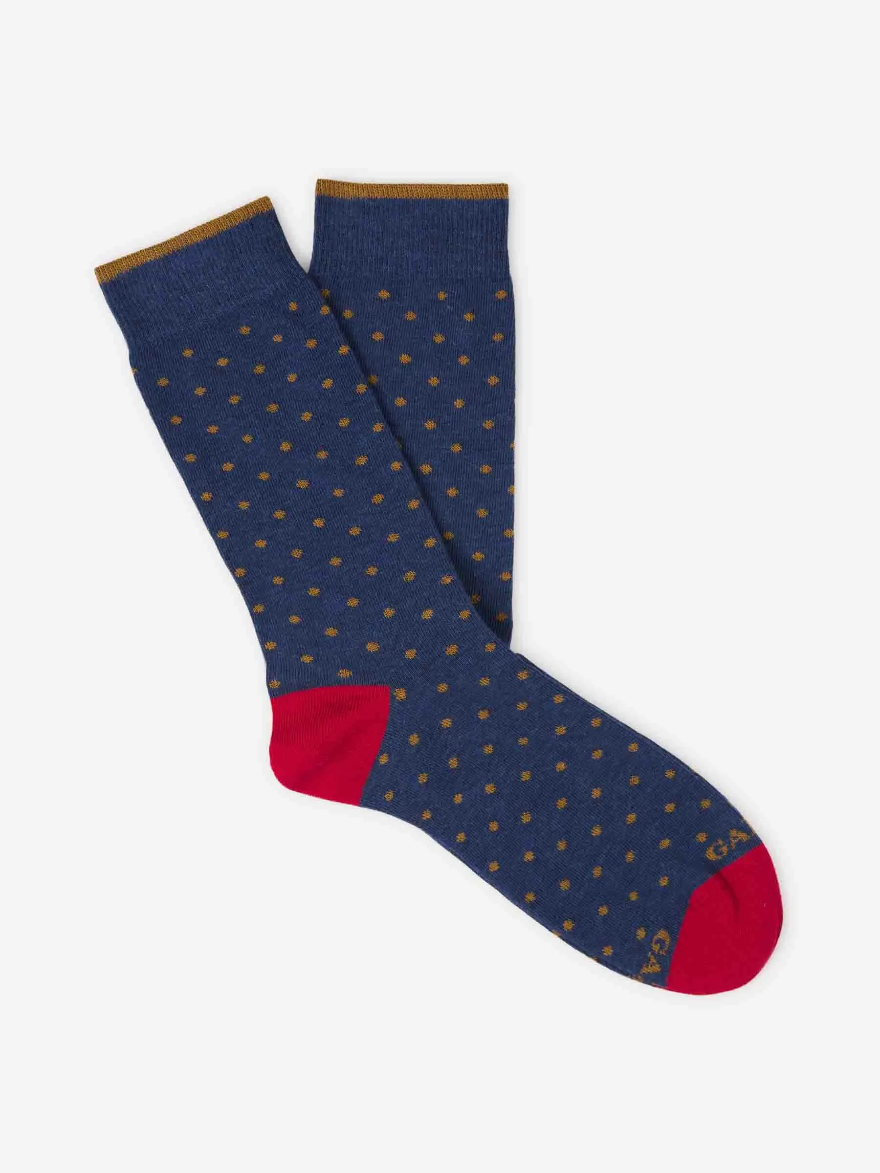 Calcetines Tricolor Lunares