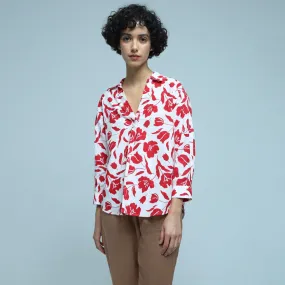 Camisa con Escote en V