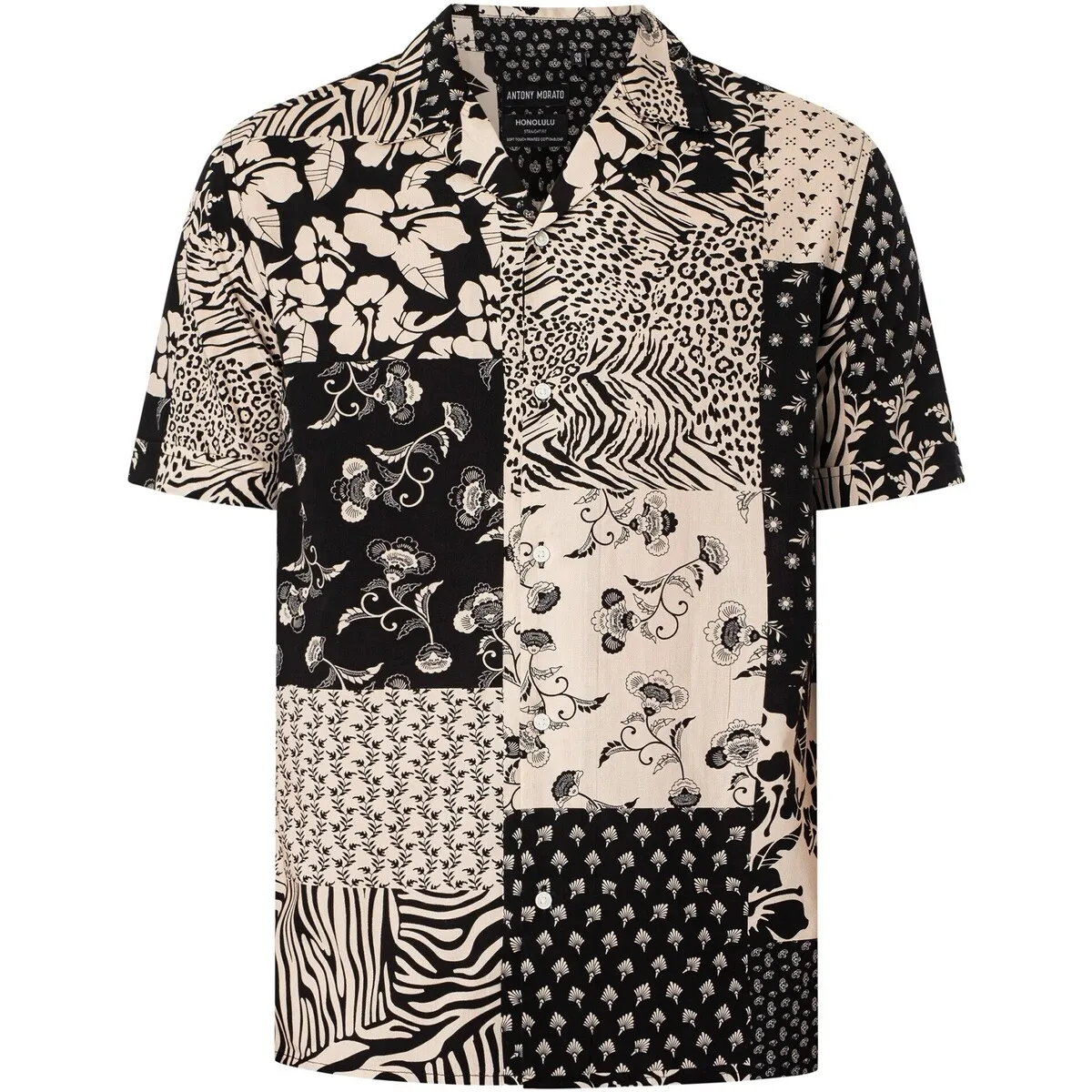 Camisa De Manga Corta Con Estampado Osaka