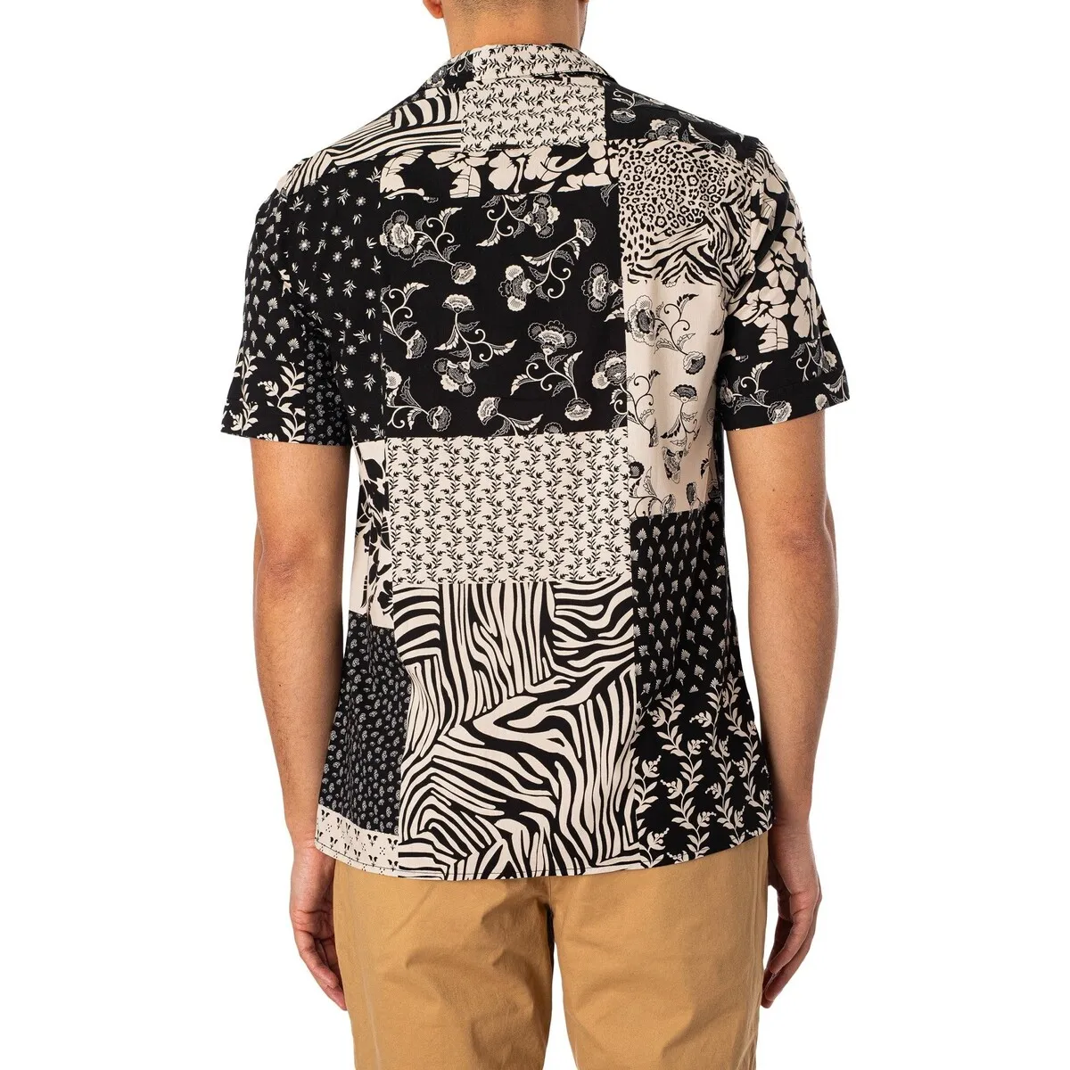 Camisa De Manga Corta Con Estampado Osaka