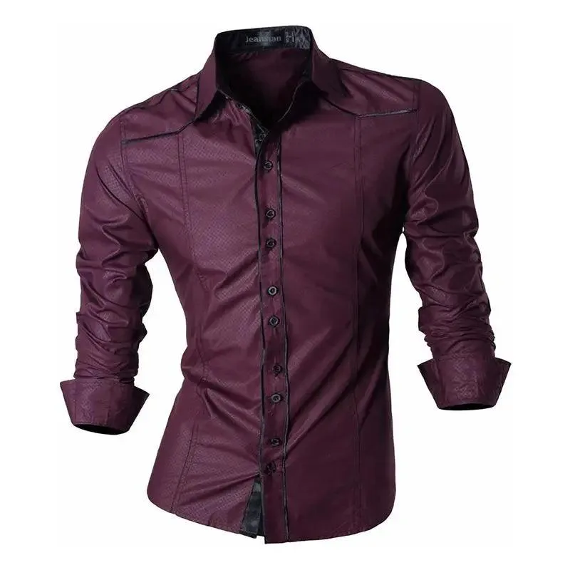 CAMISA HOMBRE CASUAL JEANS MANGA LARGA  60 OPCIONES