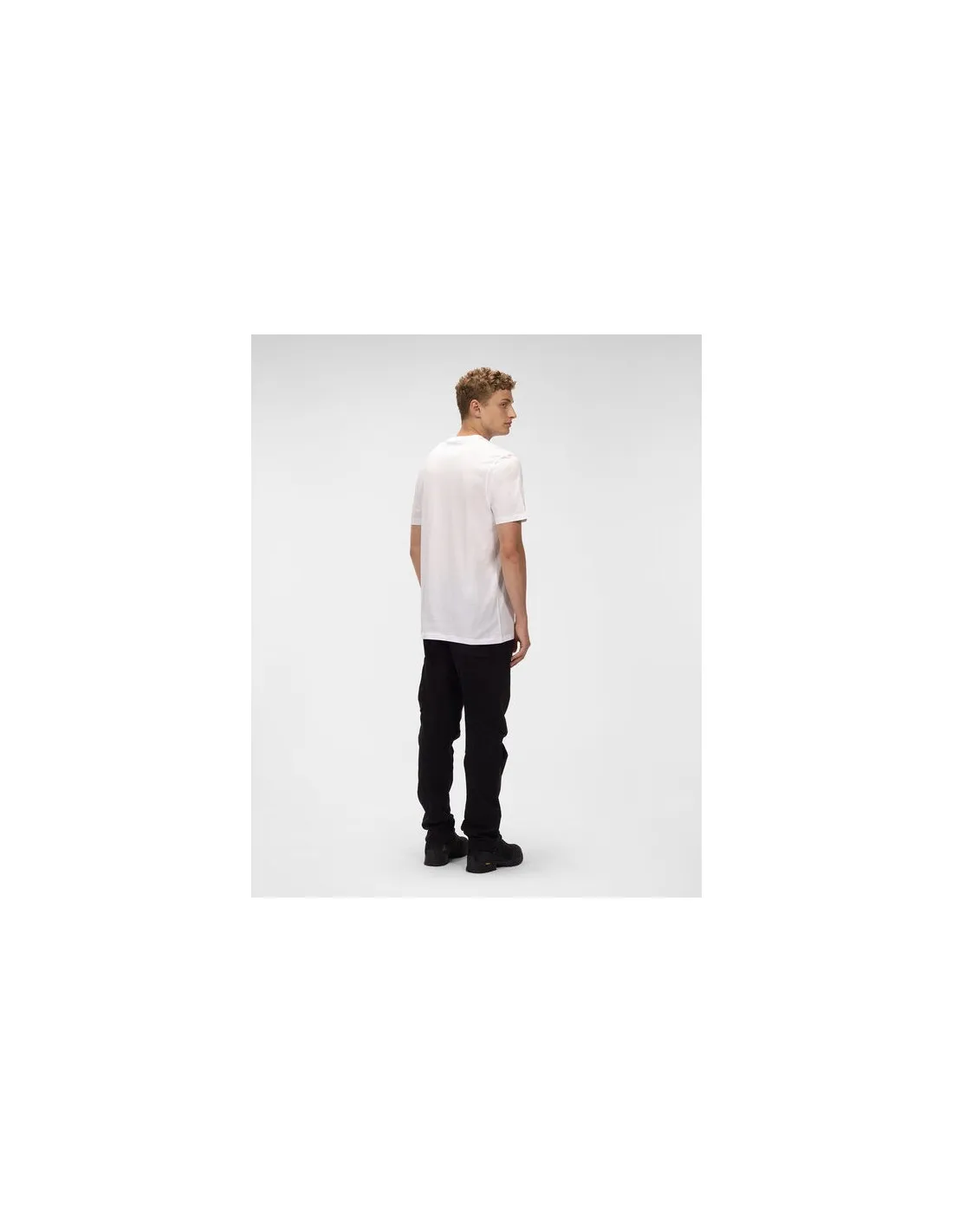 Camiseta 30/1 Small Label White