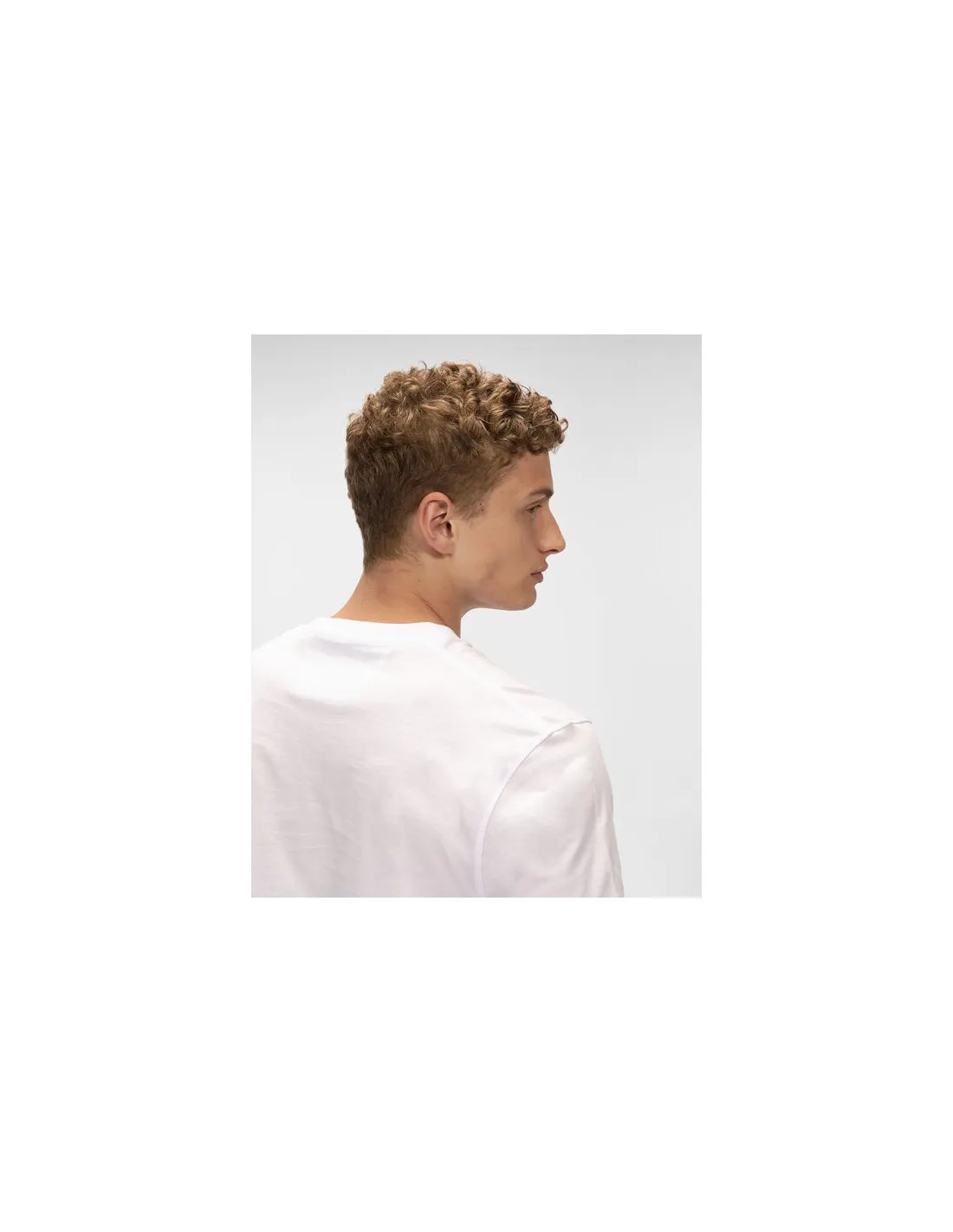 Camiseta 30/1 Small Label White