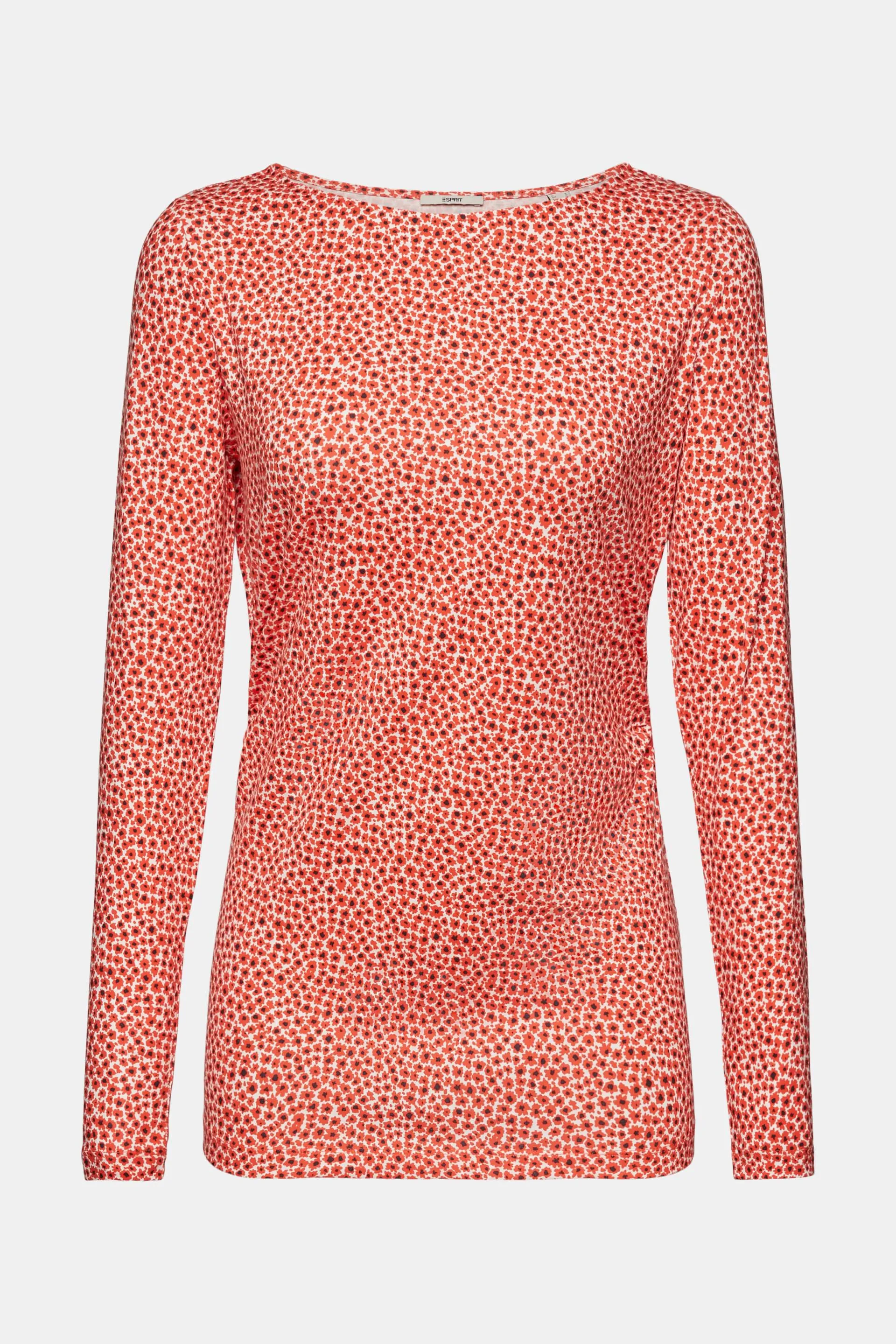 Camiseta de manga larga con estampado allover