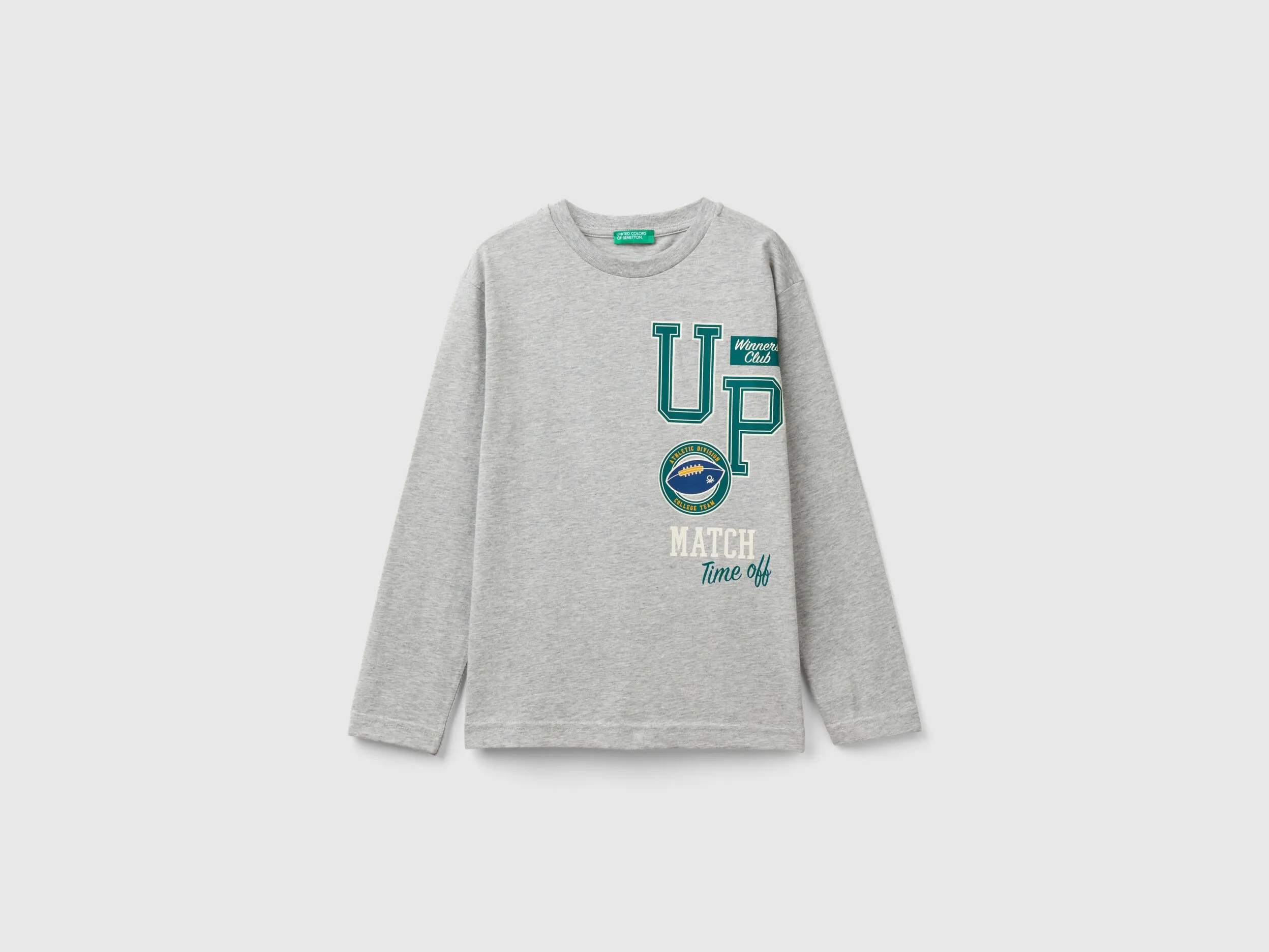 Camiseta de manga larga de algodón orgánico