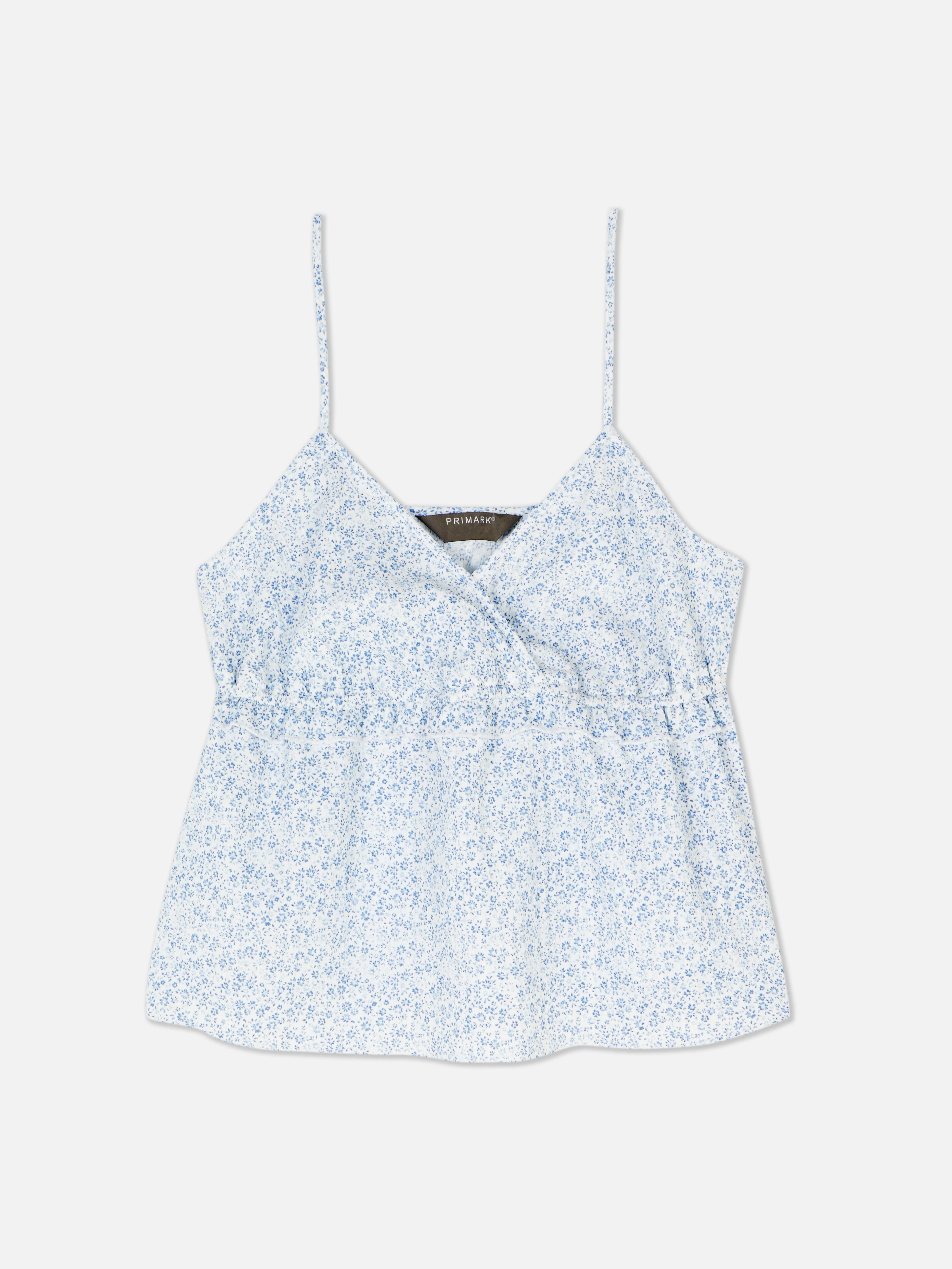 Camiseta de tirantes floral combinable