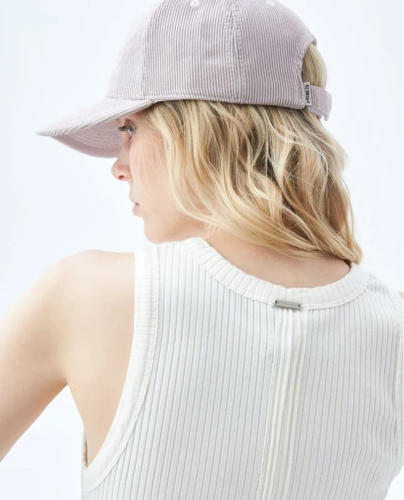Camiseta en rib para mujer