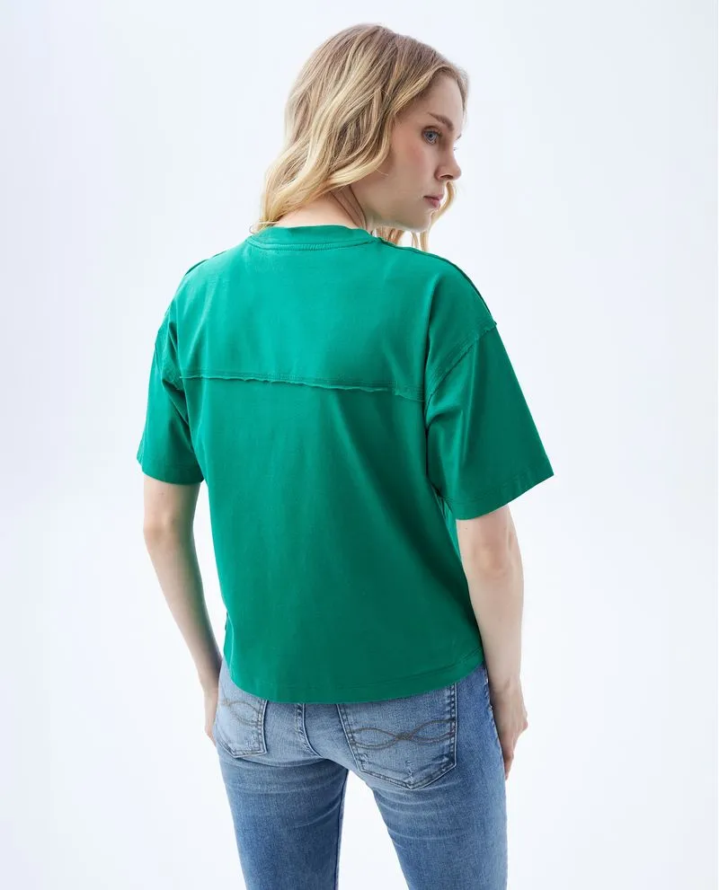 Camiseta estampada para mujer