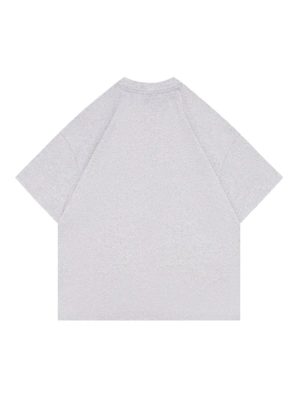 Camiseta extragrande de manga corta con estampado callejero