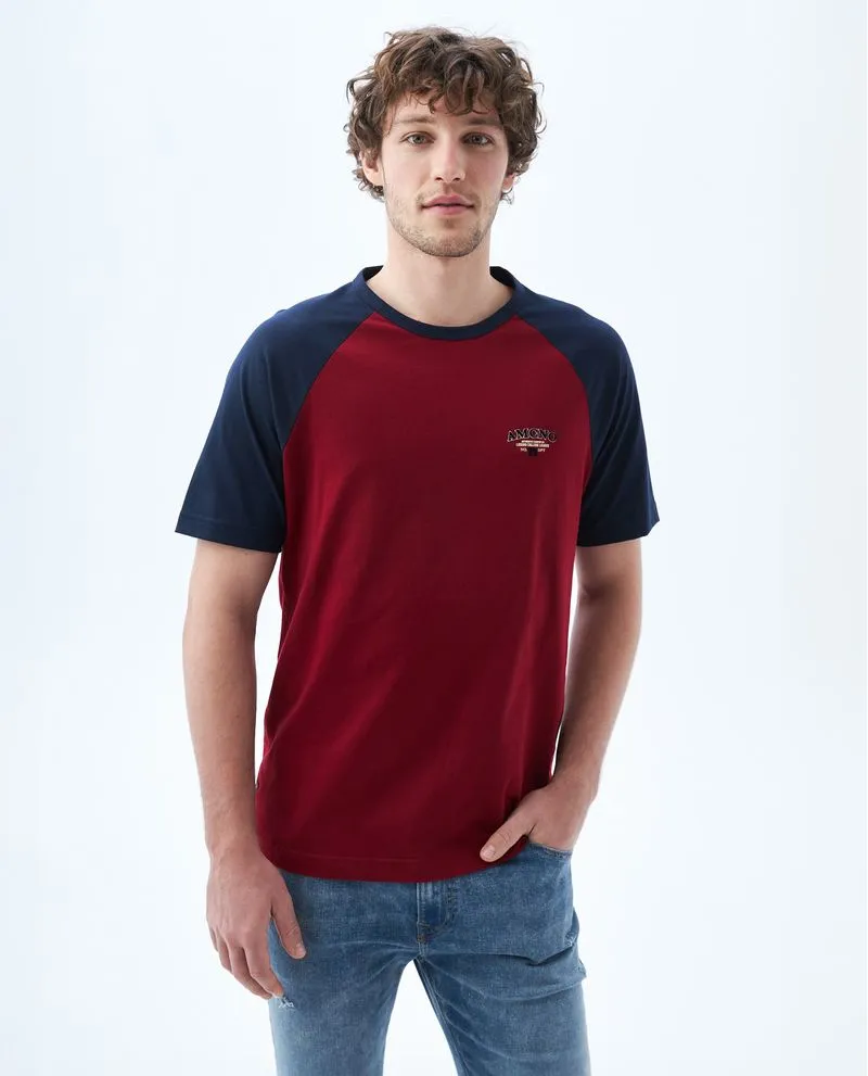 Camiseta manga ranglan para hombre