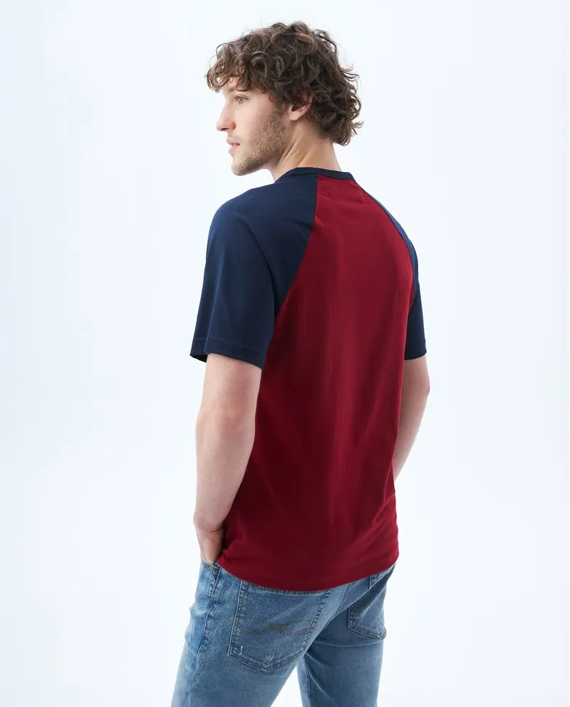Camiseta manga ranglan para hombre