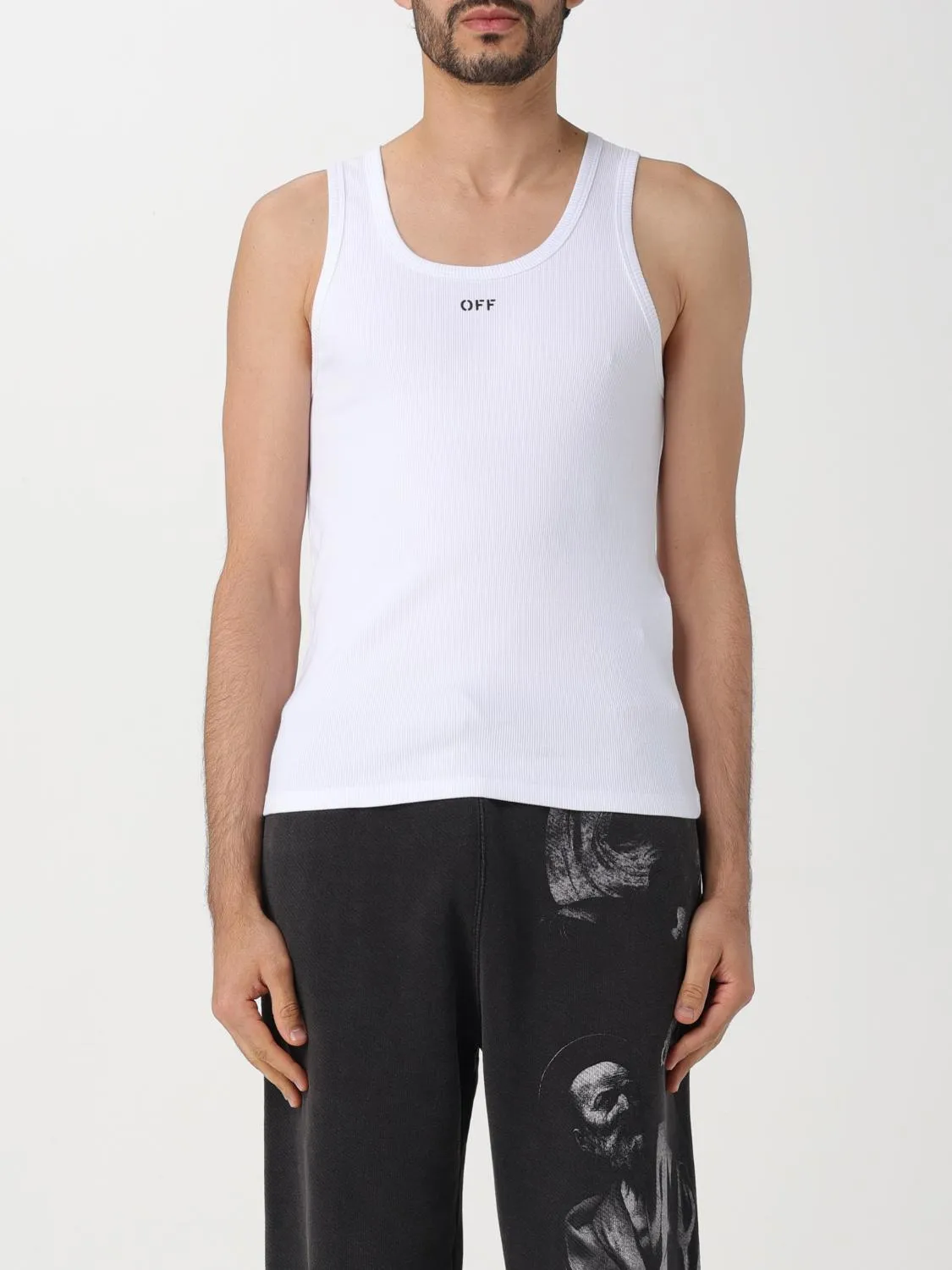 CAMISETA SIN MANGAS HOMBRE OFFWHITE