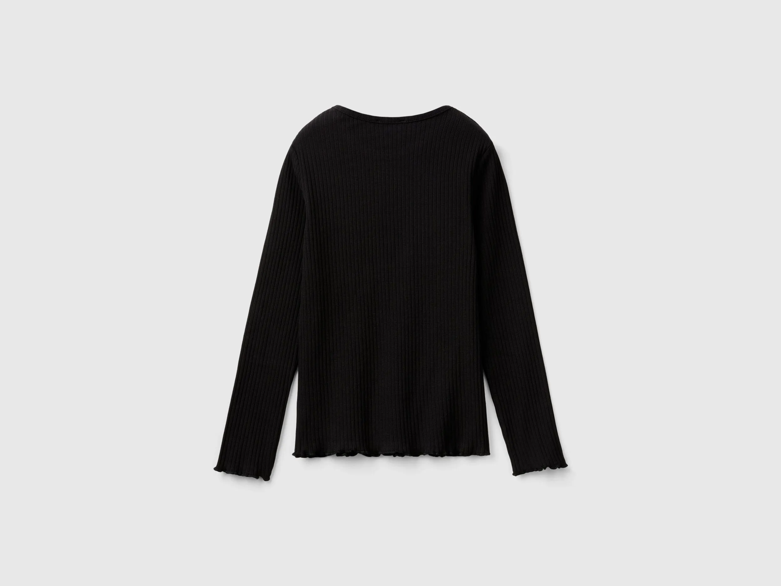 Camiseta slim fit en algodón elástico