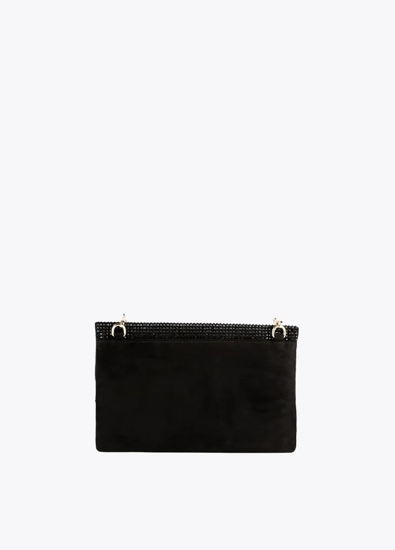 Cartera cristales Lola Casademunt negra