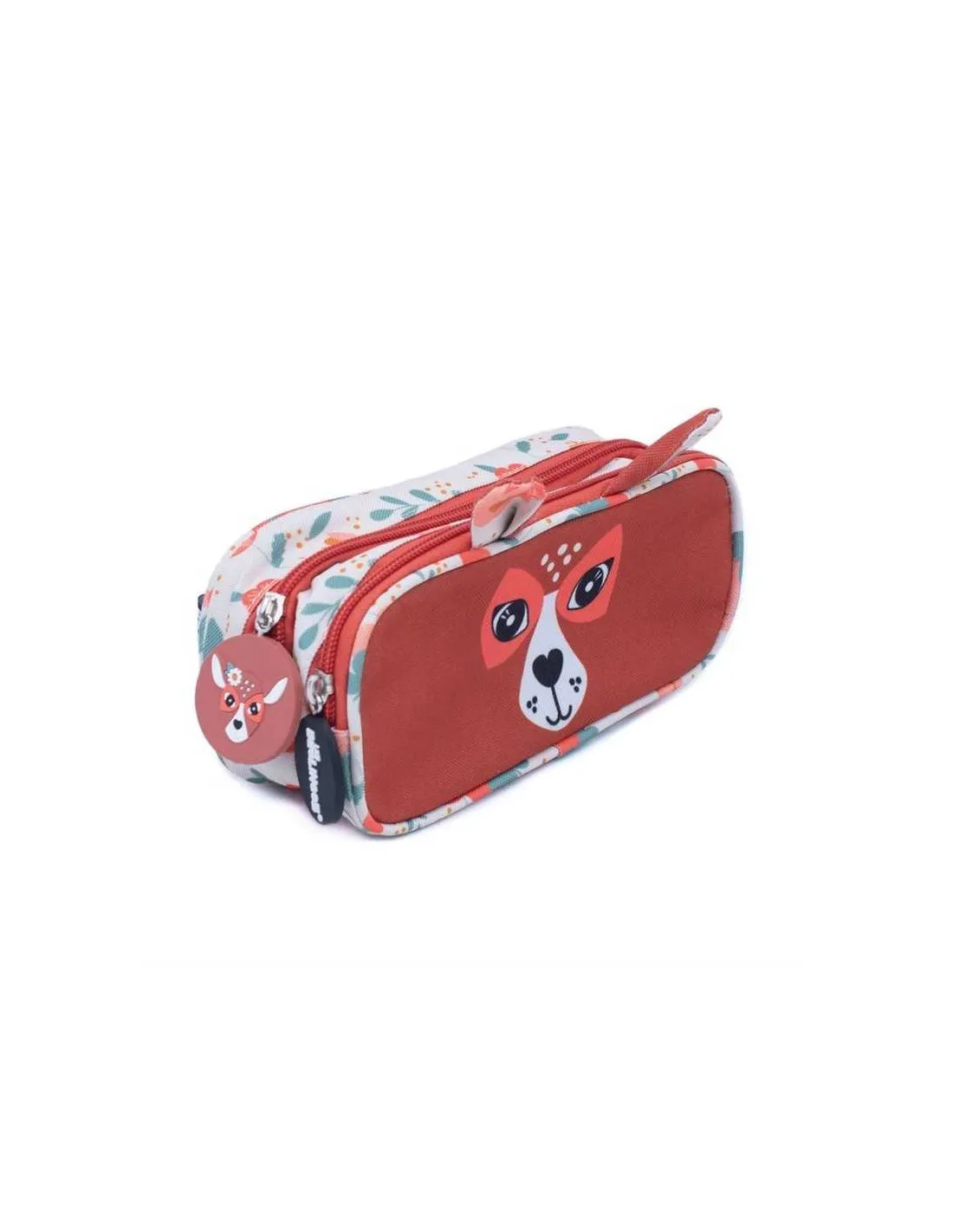 Cartuchera escolar 2 cremalleras bambi Déglingos