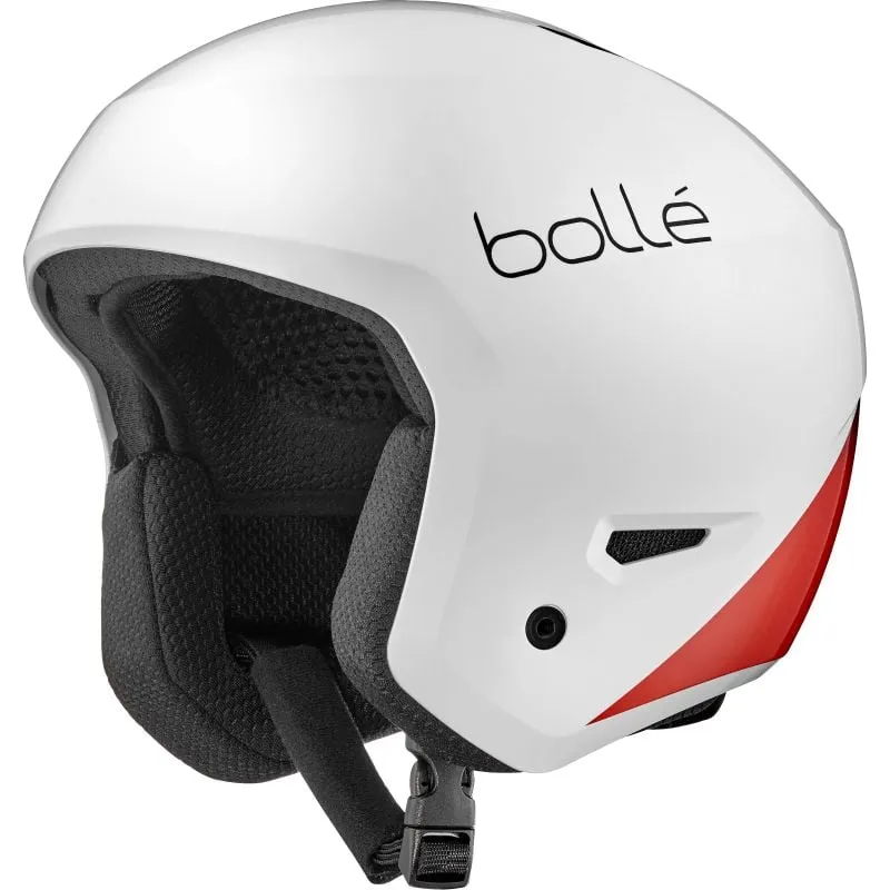 Casco esquí niño Bollé Medalist Youth (White Black Red Shiny)