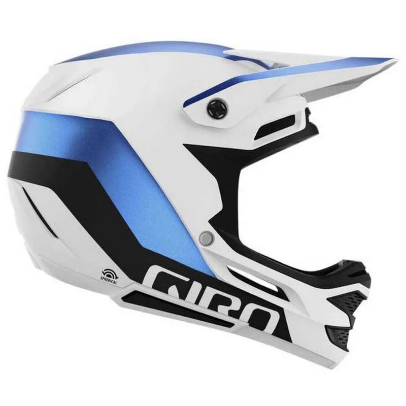 Casco MTB Downhill Giro Bike INSURGENT SPHERICAL (MAT WHT ANO BLUE)