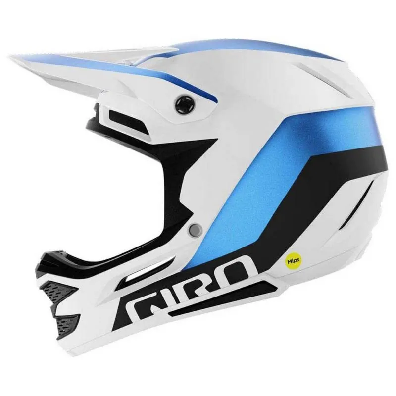 Casco MTB Downhill Giro Bike INSURGENT SPHERICAL (MAT WHT ANO BLUE)