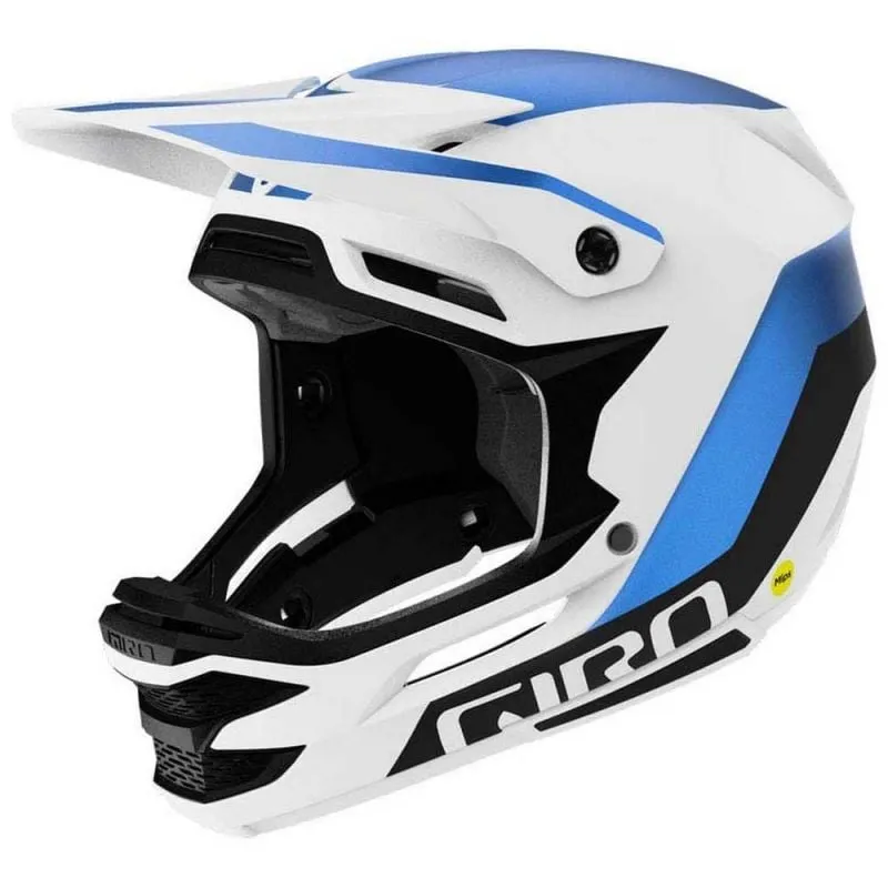 Casco MTB Downhill Giro Bike INSURGENT SPHERICAL (MAT WHT ANO BLUE)