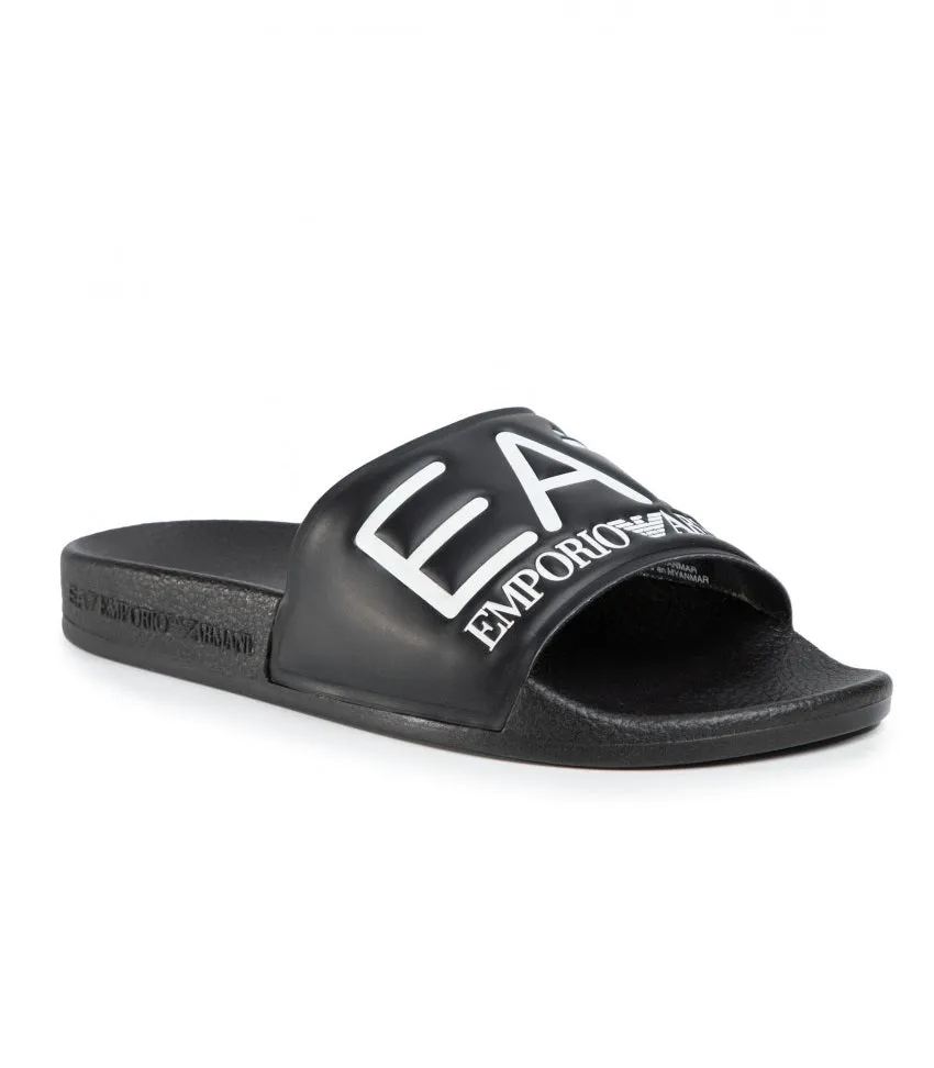 CHANCLAS EA7 NEGRAS  XCP001 XCC22 00002