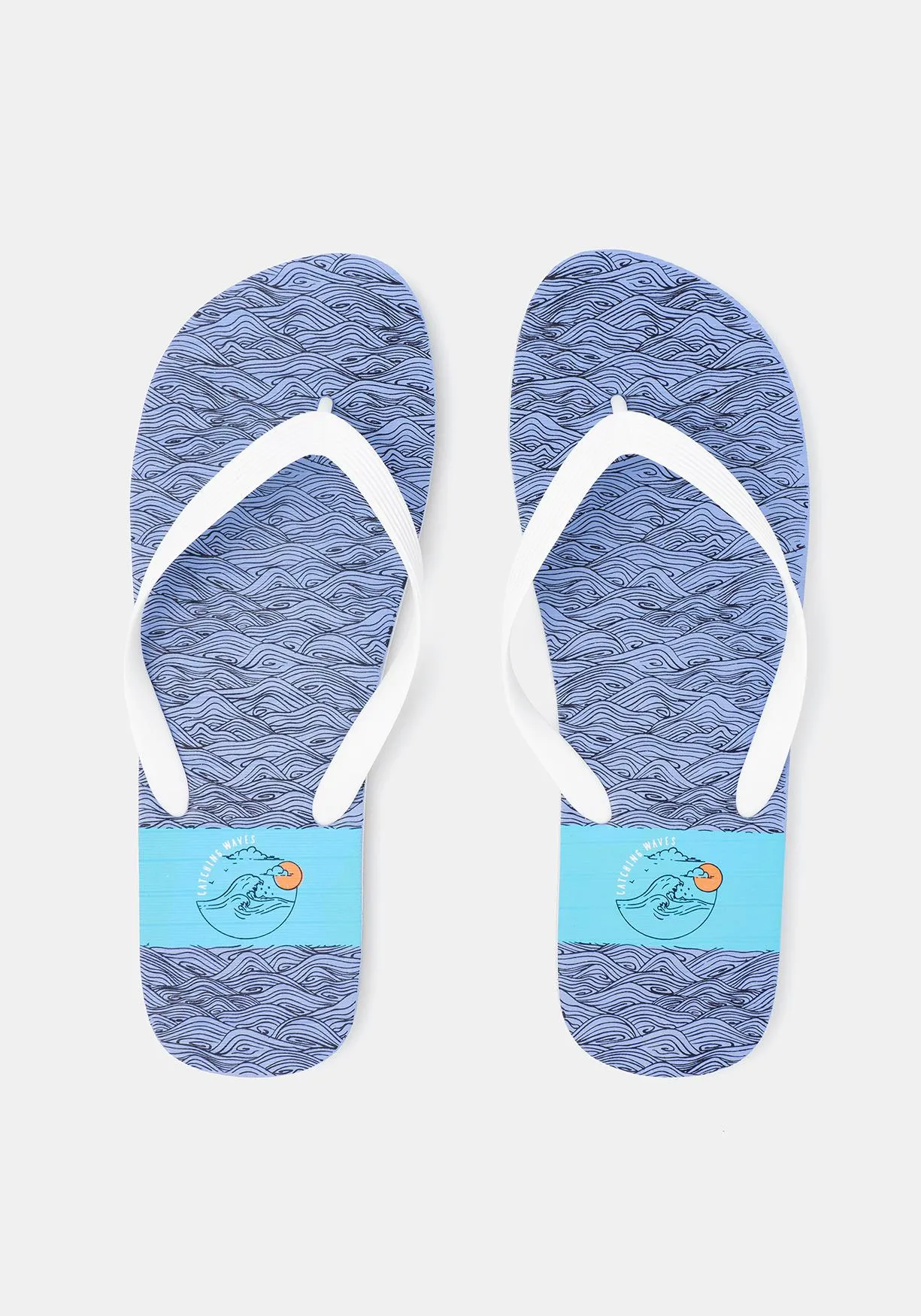 Chanclas suela estampada para Hombre TEX