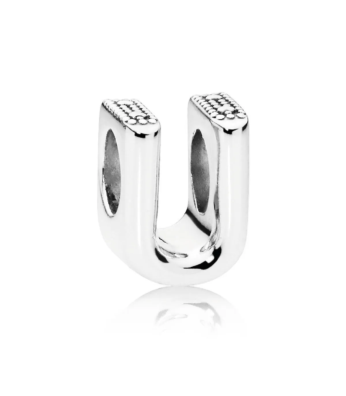 CHARM PANDORA LETRA U  797475