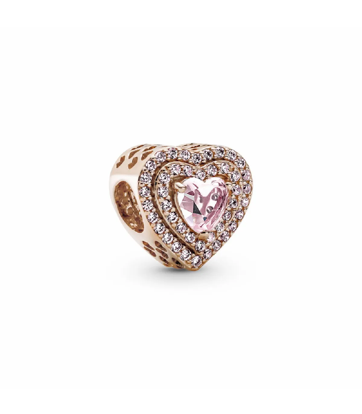 CHARM PANDORA ROSE CORAZóN NIVELADO BRILLANTE  789218C01