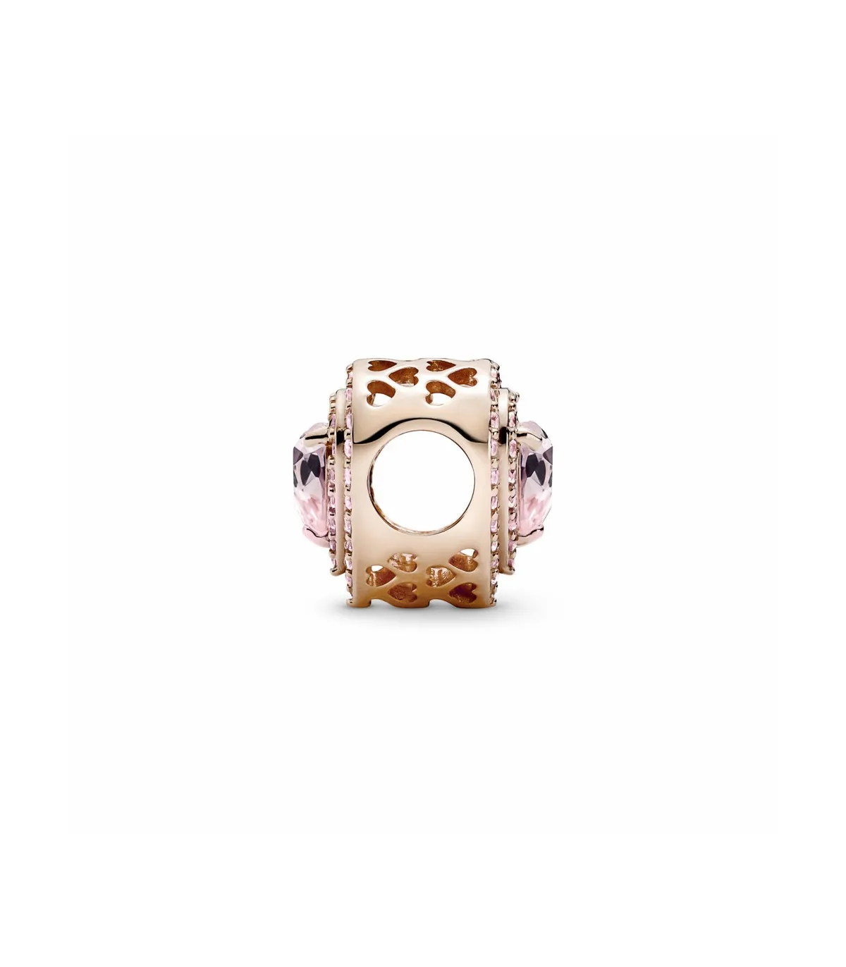 CHARM PANDORA ROSE CORAZóN NIVELADO BRILLANTE  789218C01