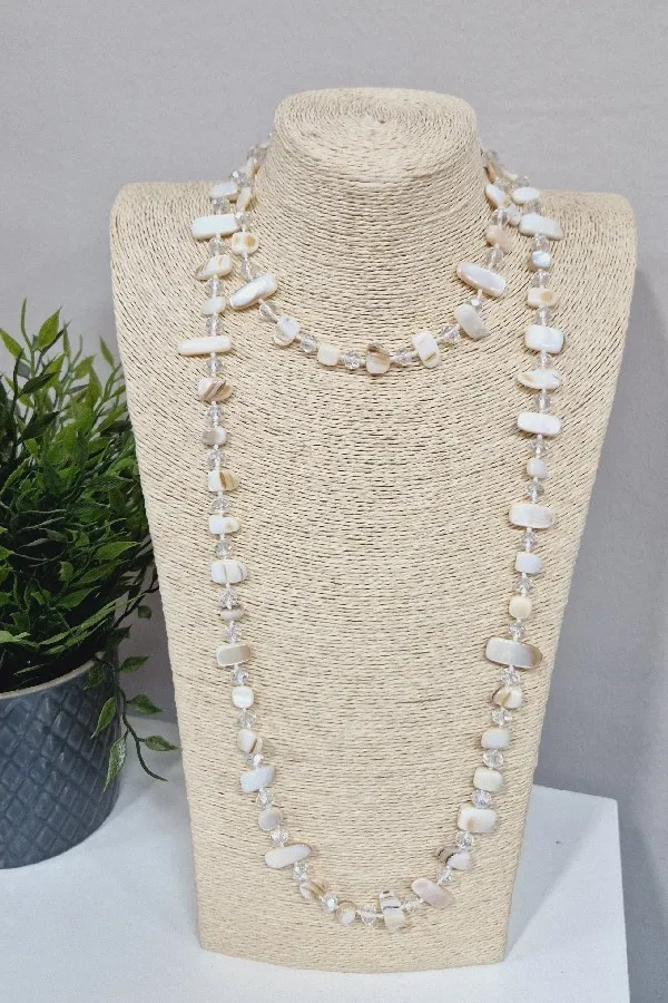 Collar Agata Blanco