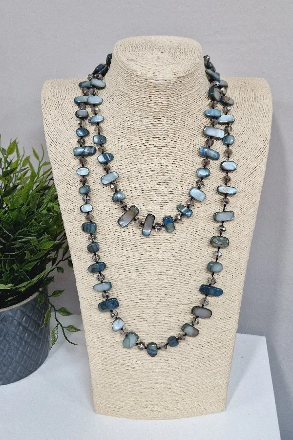 Collar Agata Negro