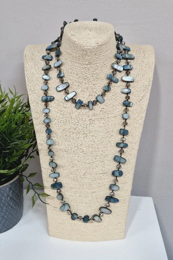 Collar Agata Negro